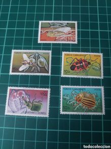 Sellos: 1982 Turquía serie completa nuevos fauna insectos naturaleza flora nuevos